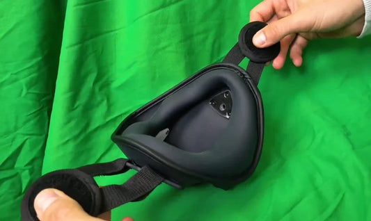 How to assemble the velcro straps for your headset