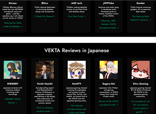 VEKTA is back in stock! Not sure yet? Check out independent reviews