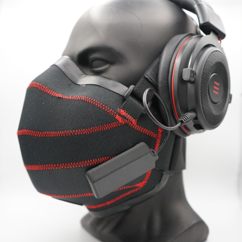 即購入OKphasma mask 防音 マスク metadox 改良版マイク付き
